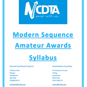 Modern Sequence Amateur Awards